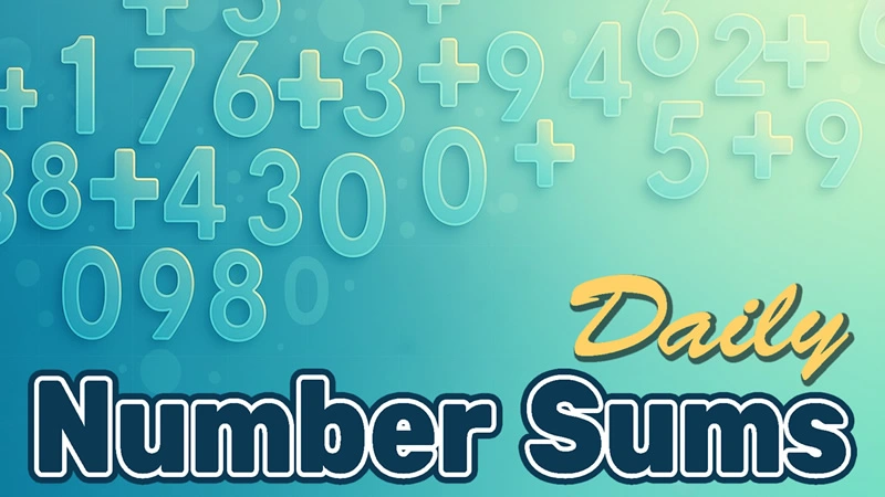 Daily Number Sums